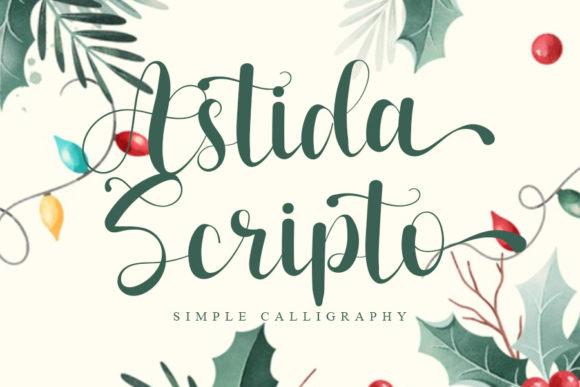 Astida Scripto: Elegant Font for Business Branding