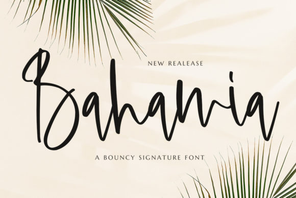 Bahamia: A Font for Elegant Branding