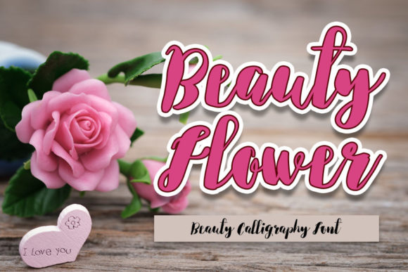 Beauty Flower: A Font for Creative Campaigns