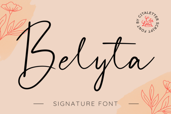 Belyta: A Handwritten Font for Makers