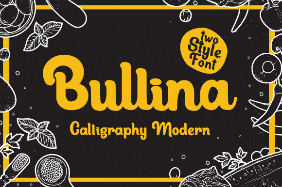 Bullina: A Magical Script Font