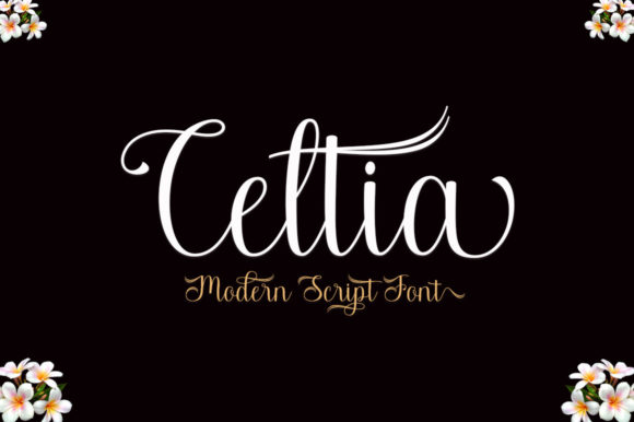 Celtia: Elegant Handwritten Font