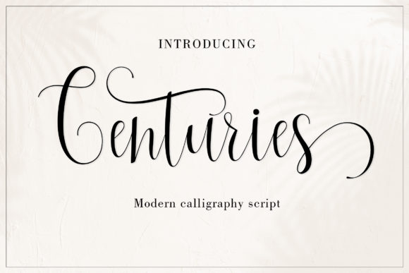 Centuries Font: A Romantic Touch for Web Design