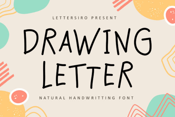 Drawing Letter: A Handwritten Font for Creative Projects