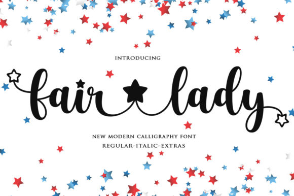 Fairlady: A Dazzling Script Font