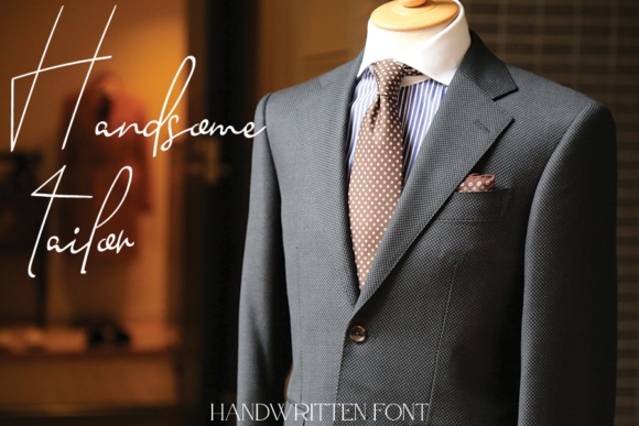 Handsome Tailor: A Stylish Script Font