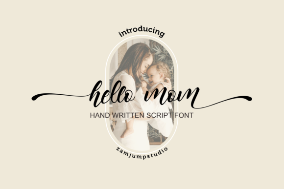Hello Mom Font for Business