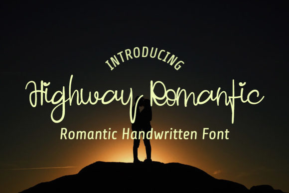 Highway Romantic Font for Web Design
