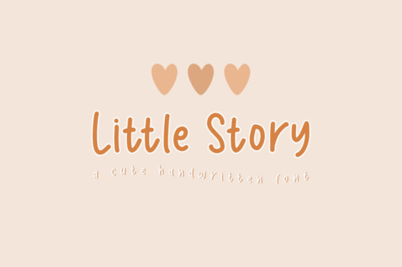Little Story Font for Creative Design