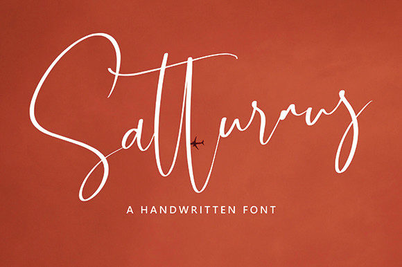 Satturnus: Elegant Script Font for Web Design