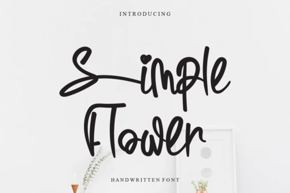 Simple Flower Font Review