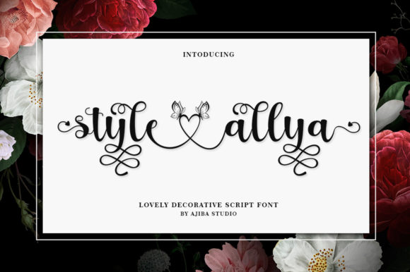 Style Allya: A Romantic Font for Creative Projects