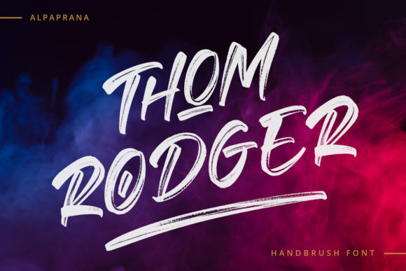 Thom Rodger: A Font for Business Style